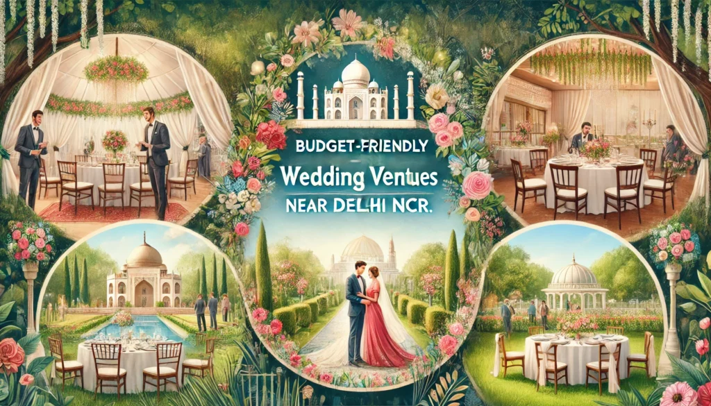 Top Budget-Friendly Wedding Venues Near Delhi NCR.