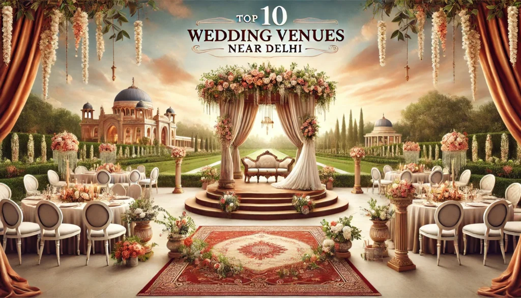 Top 10 Wedding Venues Near Delhi